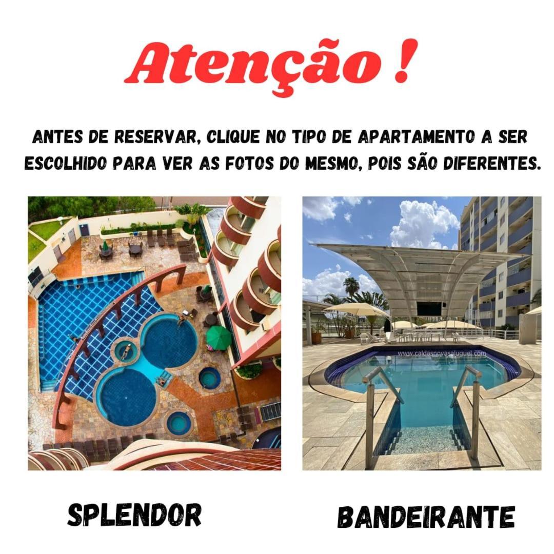 Apartamentos Com Piscinas Em カルダス・ノバス エクステリア 写真